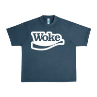 Midnight Navy Woke Urban Heavy Tee - linhVisuals