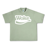 Oil Green Woke Urban Heavy Tee - linhVisuals