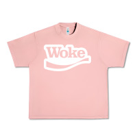 Salmon Woke Urban Heavy Tee - linhVisuals