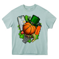 Arona St. Patrick's Day Basketball Heavy Core Tee - FaDigitalArtStudio