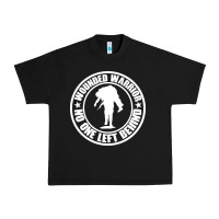 Black Wounded Warrior No One Left Behind War Veteran Urban Heavy Tee - linhVisuals