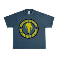 Midnight Navy Wounded Warrior No One Left Behind War Veteran Urban Heavy Tee - linhVisuals