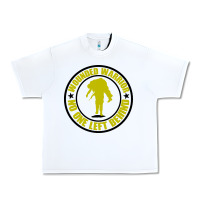 White Wounded Warrior No One Left Behind War Veteran Urban Heavy Tee - linhVisuals