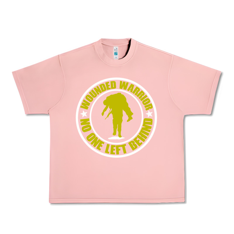 Wounded Warrior No One Left Behind War Veteran Urban Heavy Tee by linhVisuals | Teevron