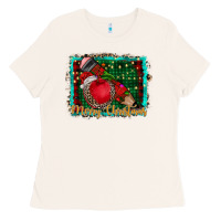 Bone merry Christmas teacher Ladies Tee - CowhideDigitalArt