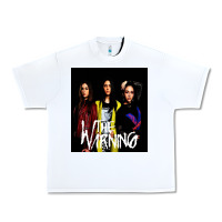 White The warning Urban Heavy Tee - linhVisuals