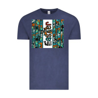Vintage Denim easter Vintage Tee - CowhideDigitalArt