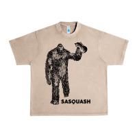 French Oak cool unique sasquash sasquatch and squash bigfoot t shirt Urban Heavy Tee - linhVisuals
