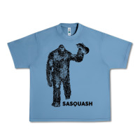 Pebble Blue cool unique sasquash sasquatch and squash bigfoot t shirt Urban Heavy Tee - linhVisuals