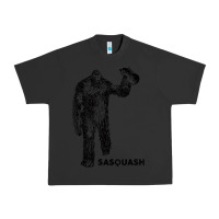 Pigment Black cool unique sasquash sasquatch and squash bigfoot t shirt Urban Heavy Tee - linhVisuals