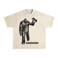 Sandshell cool unique sasquash sasquatch and squash bigfoot t shirt Urban Heavy Tee - linhVisuals