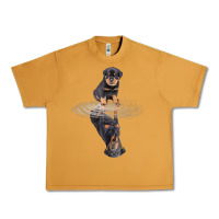 Peanut Butter rottweiler reflection t shirt funny father's day dog gifts Urban Heavy Tee - linhVisuals