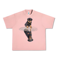 Salmon rottweiler reflection t shirt funny father's day dog gifts Urban Heavy Tee - linhVisuals