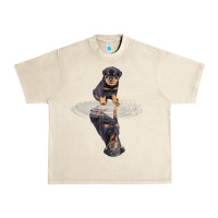 Sandshell rottweiler reflection t shirt funny father's day dog gifts Urban Heavy Tee - linhVisuals