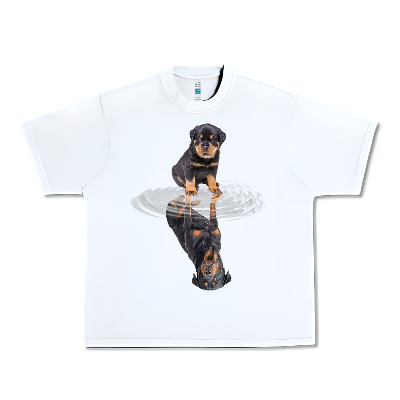 Rottweiler Reflection T Shirt Funny Father's Day Dog Gifts Urban Heavy Tee by linhVisuals | Teevron