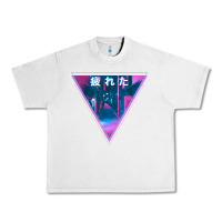 Lunar Rock tired japanese otaku   abandoned city street art t shirt Urban Heavy Tee - linhVisuals