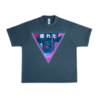 Tired Japanese Otaku   Abandoned City Street Art T Shirt Urban Heavy Tee | Teevron