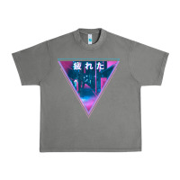 Tornado tired japanese otaku   abandoned city street art t shirt Urban Heavy Tee - linhVisuals
