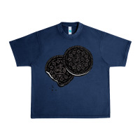 Navy oreo lover  cookies Urban Heavy Tee - linhVisuals