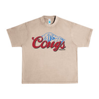 French Oak wsu cougs light blue Urban Heavy Tee - linhVisuals