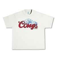 Pistachio wsu cougs light blue Urban Heavy Tee - linhVisuals