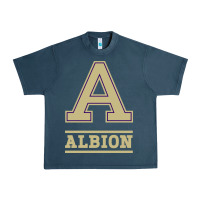 Midnight Navy albion college athleticpurple Urban Heavy Tee - linhVisuals