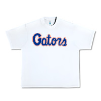 White florida sport gators Urban Heavy Tee - linhVisuals