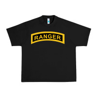 Black army ranger tab   black & gold   army ranger tab black gold Urban Heavy Tee - linhVisuals