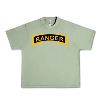 Oil Green army ranger tab   black & gold   army ranger tab black gold Urban Heavy Tee - linhVisuals