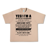 Burro yes i'm a spoiled husband ..awesome wife t shirt Urban Heavy Tee - linhVisuals
