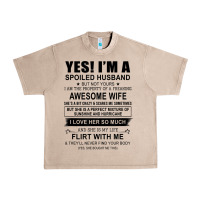 French Oak yes i'm a spoiled husband ..awesome wife t shirt Urban Heavy Tee - linhVisuals