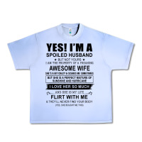 Grape Ice yes i'm a spoiled husband ..awesome wife t shirt Urban Heavy Tee - linhVisuals