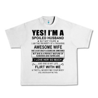 Yes I'm A Spoiled Husband ..awesome Wife T Shirt Urban Heavy Tee | Teevron