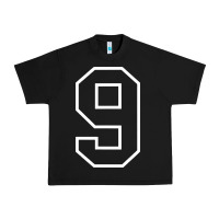 Number #9 Sports Jersey Uniform Urban Heavy Tee | Teevron