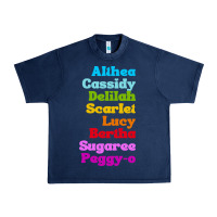 Navy althea cassidy name woman mans Urban Heavy Tee - linhVisuals