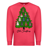 Cardinal ohh Christmas trees Premium Sweatshirt - RanaPortraitStore