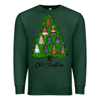 Sports Green ohh Christmas trees Premium Sweatshirt - RanaPortraitStore