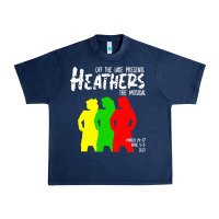 Navy otls heathers Urban Heavy Tee - linhVisuals