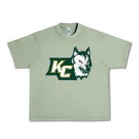 Oil Green keuka college wolf vectorized Urban Heavy Tee - linhVisuals