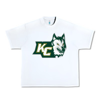 White keuka college wolf vectorized Urban Heavy Tee - linhVisuals