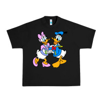 Black donal duck Urban Heavy Tee - linhVisuals