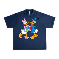 Navy donal duck Urban Heavy Tee - linhVisuals