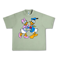 Oil Green donal duck Urban Heavy Tee - linhVisuals