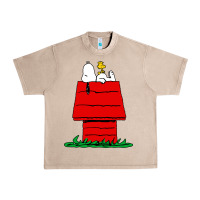 French Oak peanuts the doghouse Urban Heavy Tee - linhVisuals