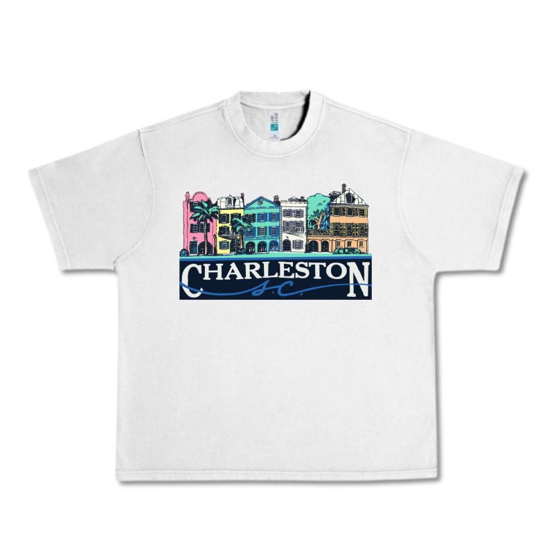 Charleston Rainbow Road   Charleston South Carolin Urban Heavy Tee by linhVisuals | Teevron