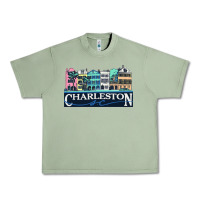Oil Green charleston rainbow road   charleston south carolin Urban Heavy Tee - linhVisuals