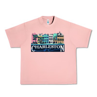 Salmon charleston rainbow road   charleston south carolin Urban Heavy Tee - linhVisuals