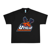 Black utica pioneers vectorized Urban Heavy Tee - linhVisuals