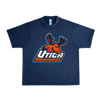 Navy utica pioneers vectorized Urban Heavy Tee - linhVisuals