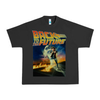 Pigment Black back to the future vintage Urban Heavy Tee - linhVisuals